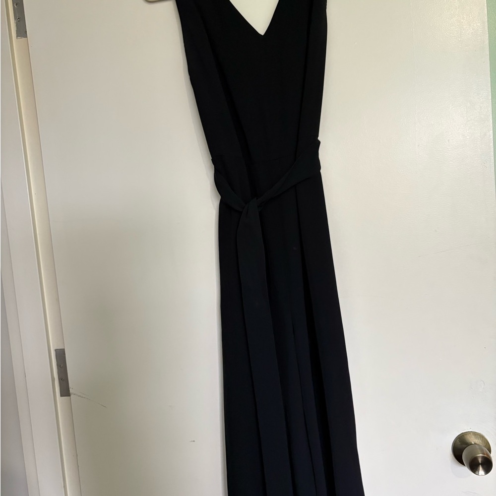 Everlane Black V-Neck Jumpsuit